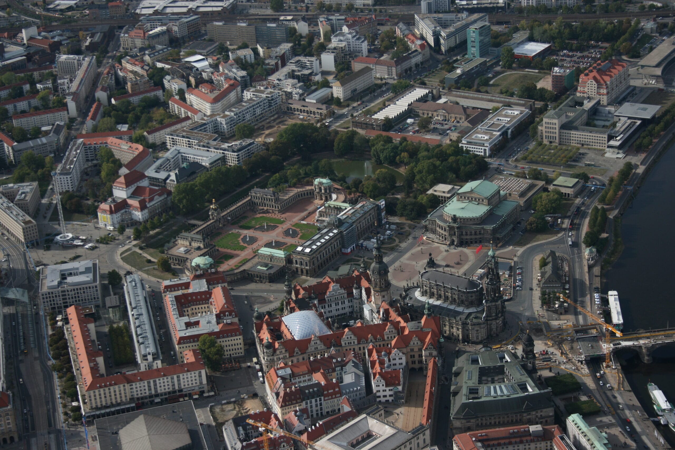 Altstadt und Zwinger